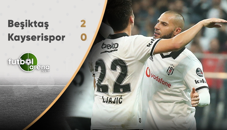Beşiktaş - Kayserispor engelini rahat geçti