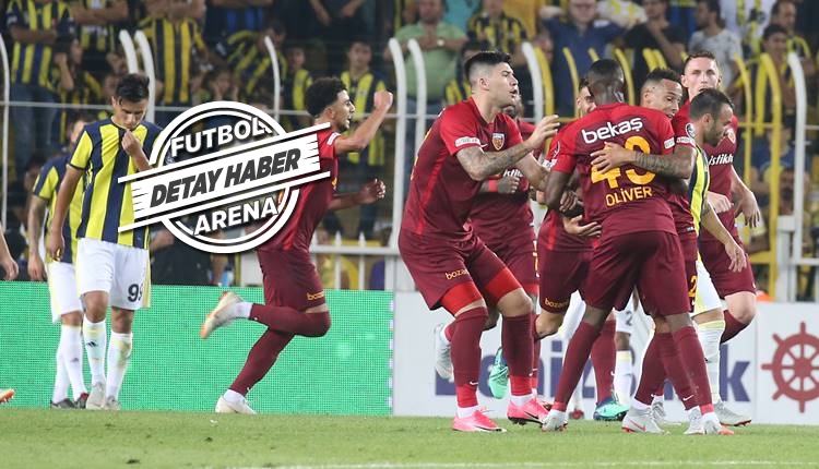 Fenerbahçe'nin Kayserispor kabusu!