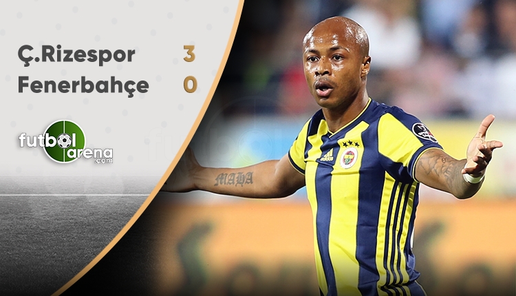 Fenerbahçe'ye bir darbe de Çaykur Rizespor'dan!