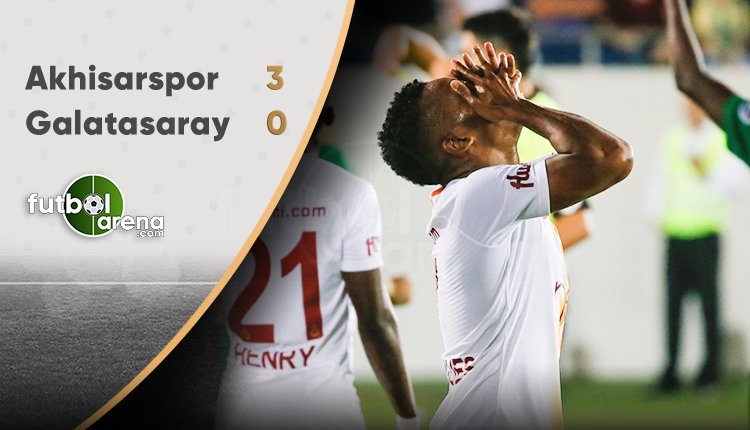 Akhisarspor 3-0 Galatasaray maç özeti ve golleri (İZLE)