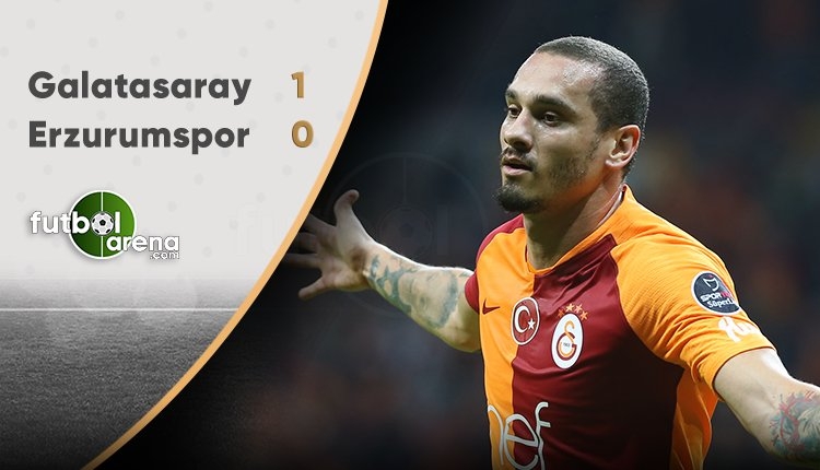 Galatasaray 1-0 Erzurumspor maç özeti ve golleri (İZLE)