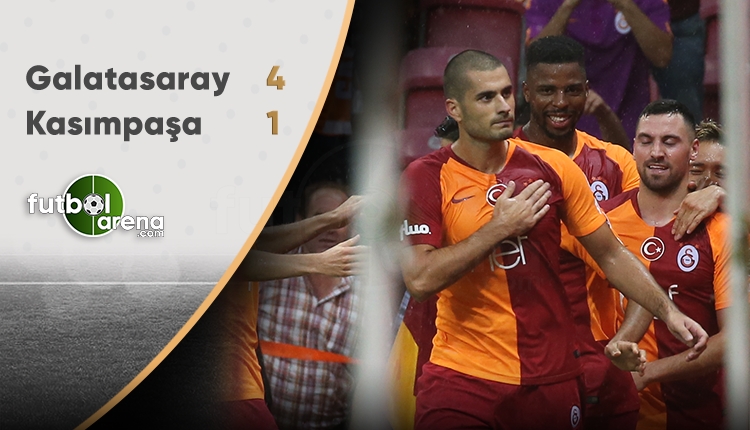 Galatasaray 4 - 1 Kasımpaşa maçın özeti ve golleri (İZLE)