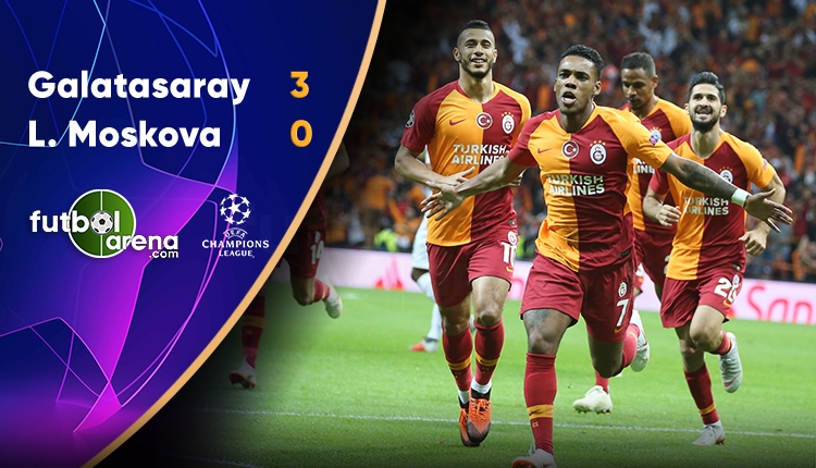 GS Haberi: Galatasaray 3 - 0 Lokomotiv Moskova maçın özeti ve golleri