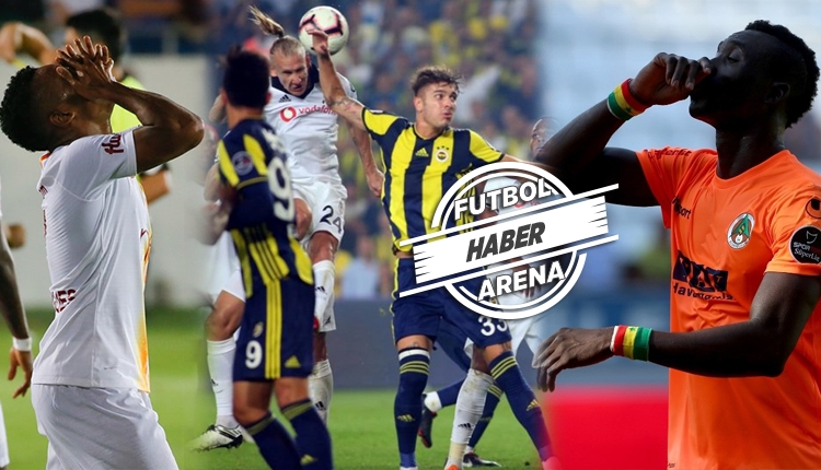 Spor Toto Süper Lig'de 6. haftanın enleri