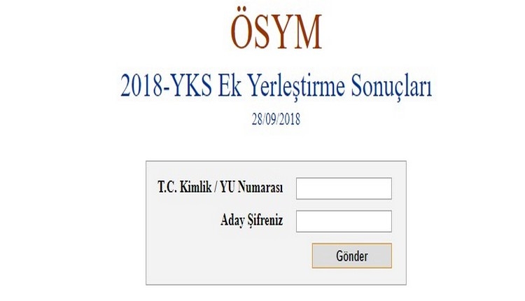 YKS ek yerleştirme sonuçları sorgulama (YSK ek sonuçlar açıklandı) YKS nedir?