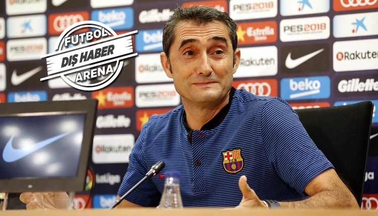 Barcelona'dan Valverde'ye tam destek