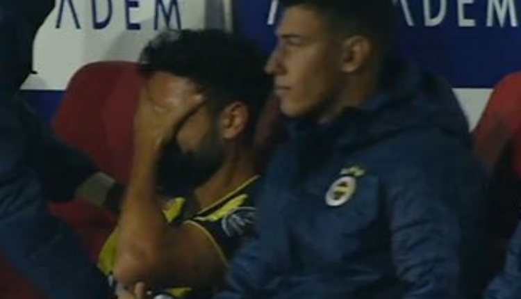 Fenerbahçe'de Mehmet Ekici, Sivasspor maçında gözyaşına boğuldu