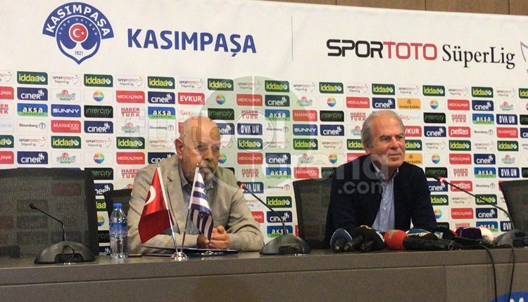 Kasımpaşa, Mustafa Denizli için imza töreni düzenlendi