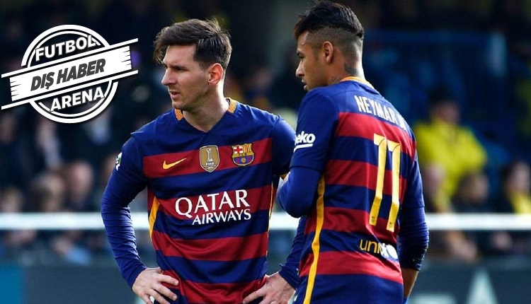 Messi'den Neymar'a: 