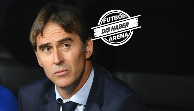 Real Madrid'de teknik direktör Lopetegui kovulacak