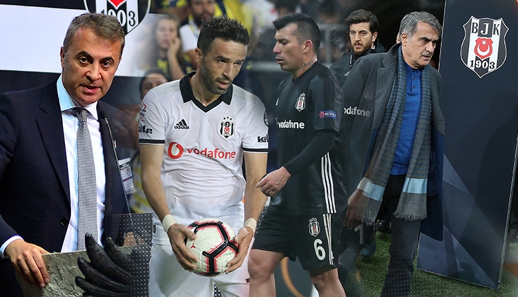 Vodafone Park'ta Şenol Güneş'e destek, yönetime protesto