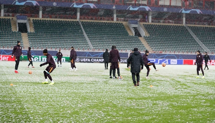 Galatasaray maçı öncesi RZD Arena'da kırmızı alarma geçildi