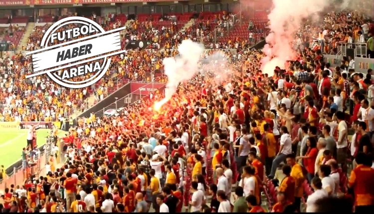 Galatasaray tribünlerinde 