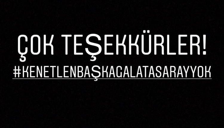 Galatasaray'da ortak tepki: 