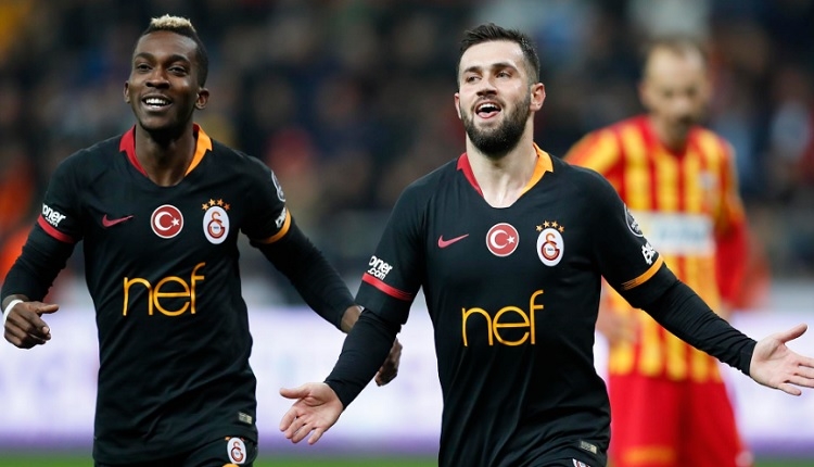 Ömer Bayram Galatasaray formasıyla ilk golünü attı