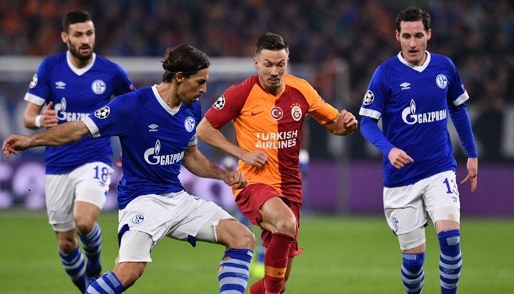 Schalke 04 2 - 0 Galatasaray maçın özeti ve goller