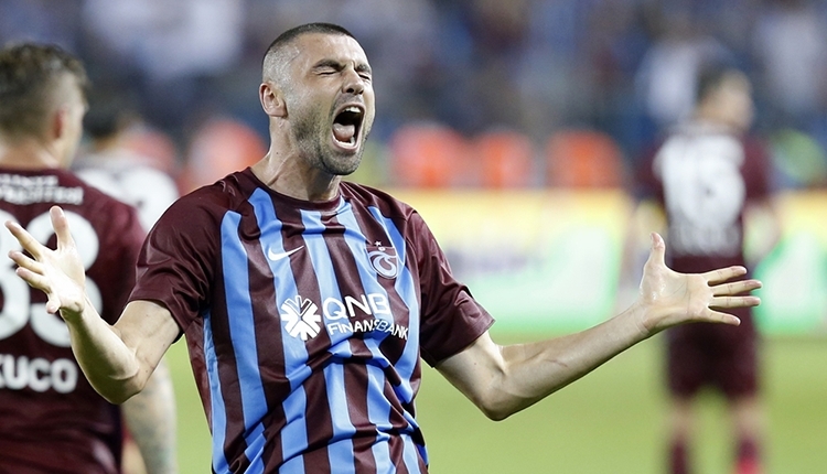 Trabzonspor'da Burak Yılmaz kadro dışı!