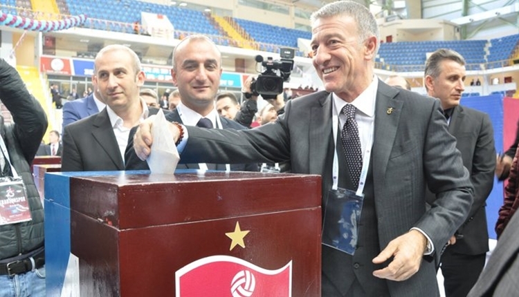 Ahmet Ağaoğlu yeniden Trabzonspor başkanı seçildi