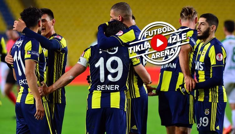 Fenerbahçe 1-0 Giresunspor maç özeti ve golü (İZLE)