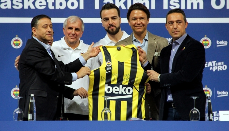 Fenerbahçe, Beko ile imza töreni düzenledi! Takımın ismi değişti
