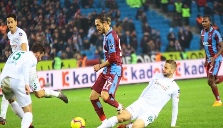 Trabzonspor 3 - 0 Atiker Konyaspor maçın özeti ve golleri