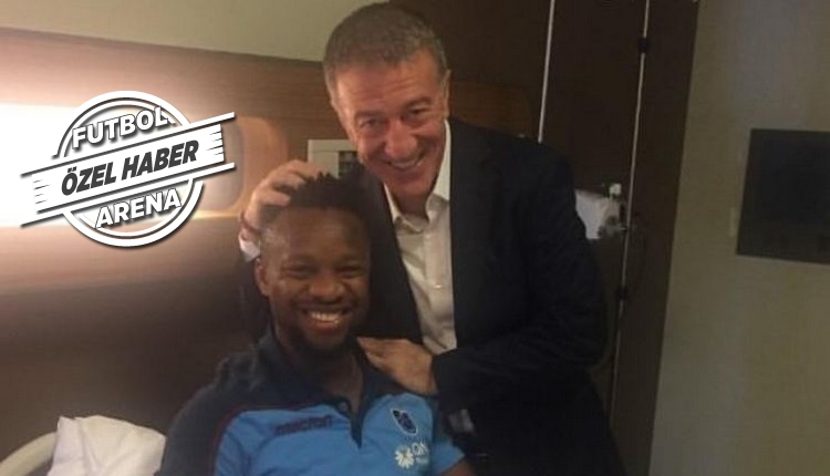 Trabzonspor'da Ogenyi Onazi'den yönetime jest