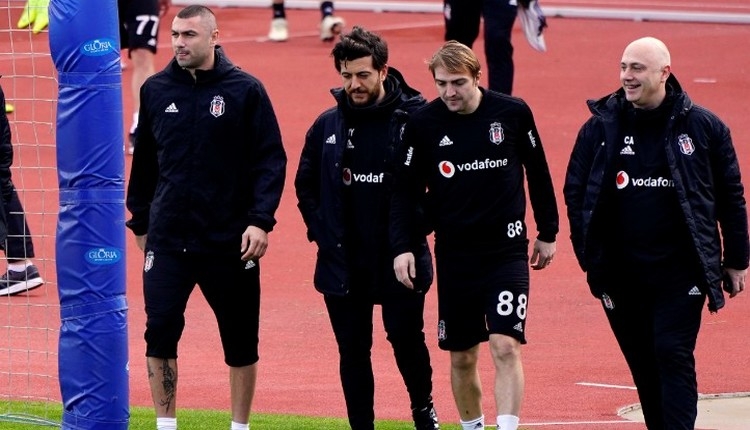 Beşiktaş'ta Burak Yılmaz ilk antrenmanına çıktı