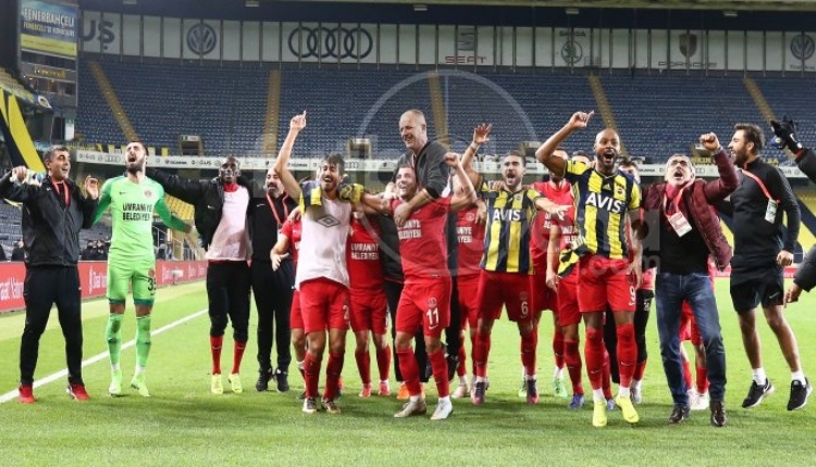 Fenerbahçe 0-1 Ümraniyespor maç özeti ve golleri (İZLE)