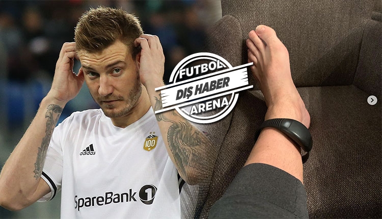 Nicklas Bendtner'e elektronik kelepçe takıldı