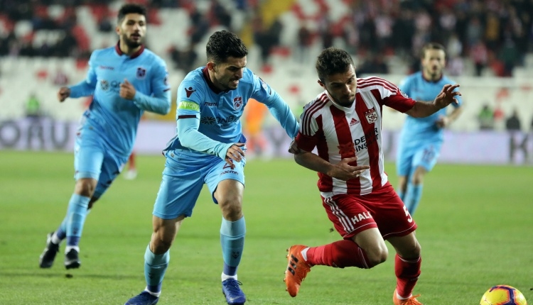 Sivasspor 1-1 Trabzonspor maç özeti ve golleri (İZLE)