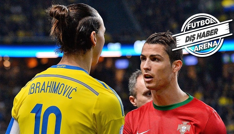 Zlatan Ibrahimovic'den Ronaldo'ya: 