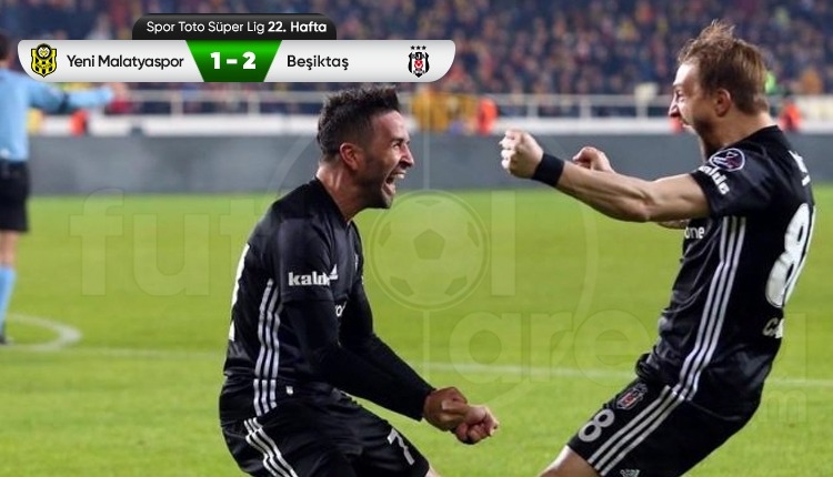 Beşiktaş Malatya'dan 3 puanla döndü (İZLE)