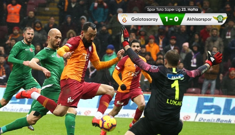 Galatasaray, Akhisarspor karşısında 90'da güldü