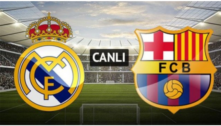 Real Madrid Barcelona canlı izle (Real Barça şifresiz izle)