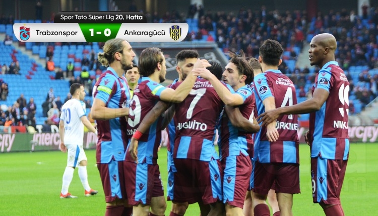 Trabzonspor 1-0 Ankaragücü maçı özeti ve golü (İZLE)