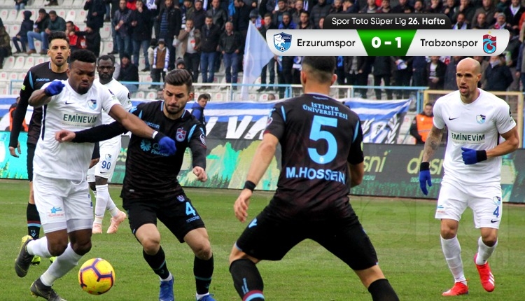 BB Erzurumspor 0-1 Trabzonspor maç özeti ve golü (İZLE)