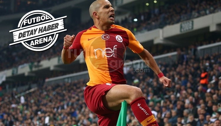 Feghouli'den Galatasaray formasıyla kariyer rekoru