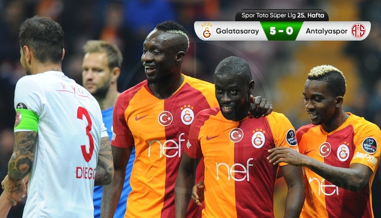 Galatasaray, Antalyaspor'u farklı geçti (İZLE)