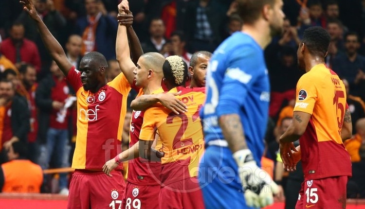Galatasaray, Beşiktaş'ı geride bıraktı! Antalyaspor maçında şov