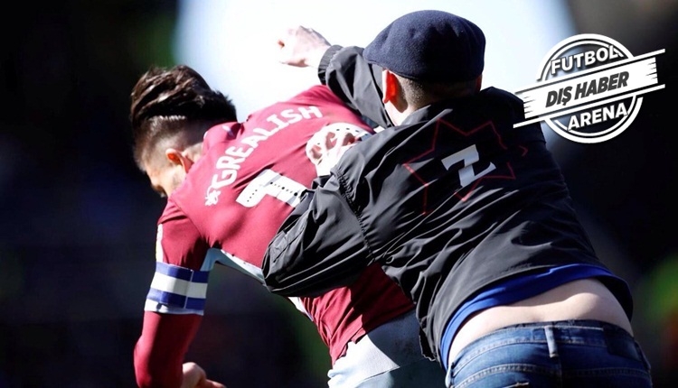 Jack Grealish'e sahada yumruklu saldırı! Galibiyet golünü attı