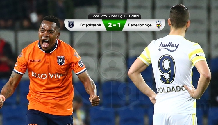 Lider Başakşehir, Fenerbahçe engelini geçti (İZLE)