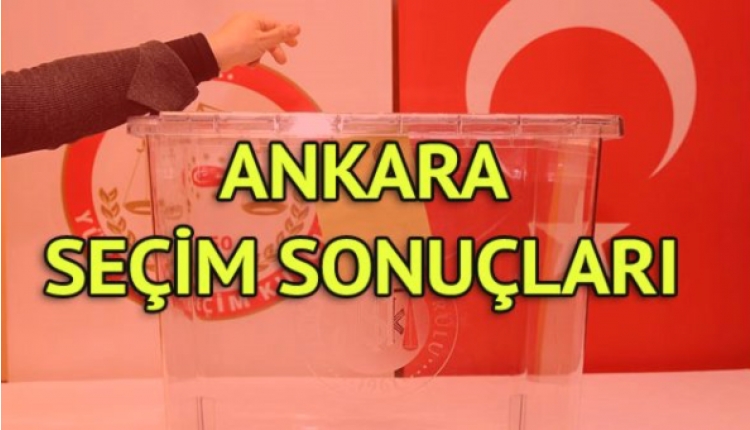 Ankara 31 mart seçimde kim önde gidiyor? - 2019 Ankara seçim sonuçları (Halk TV seçim sonuçları CANLI)