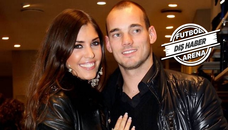 Sneijder - Yolanthe çiftinden sürpriz! Tedavi olacak