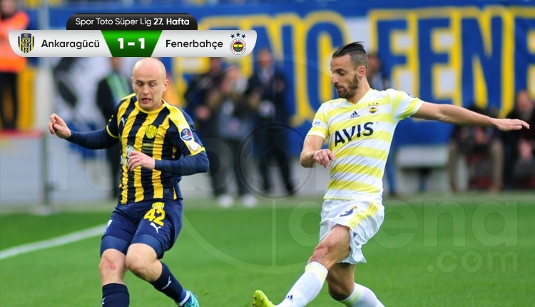 Ankaragücü 1-1 Fenerbahçe maç özeti ve golleri (İZLE)