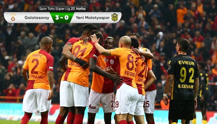 Galatasaray, Yeni Malatyaspor'u 3 golle geçti! Diagne şov (İZLE)