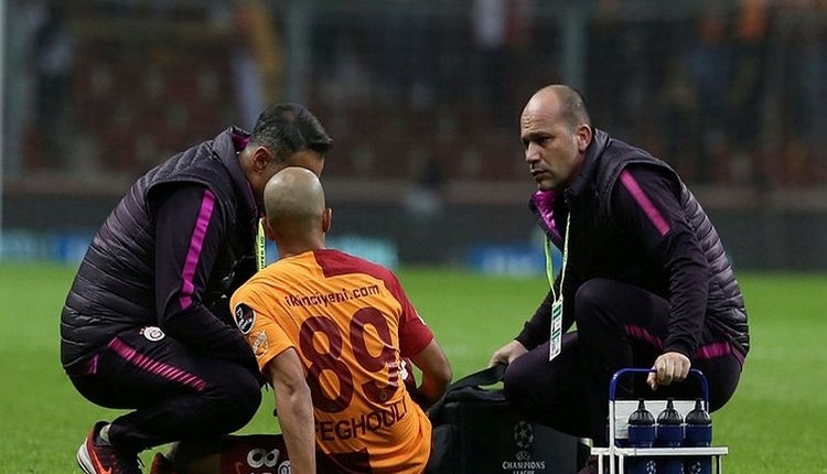 Galatasaray'dan sakatlık açıklaması! Feghouli ve Semih Kaya