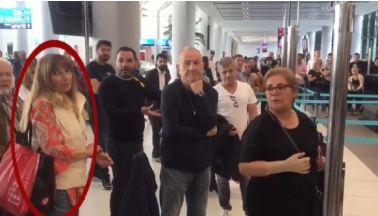 Havaalanında tepki çeken görüntüler! Görevliye hakaretler yağdırdı (VİDEO)