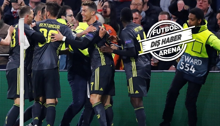 Şampiyonlar Ligi'nde Cristiano Ronaldo rüzgarı (Ajax Juventus Ronaldo'nun golü)