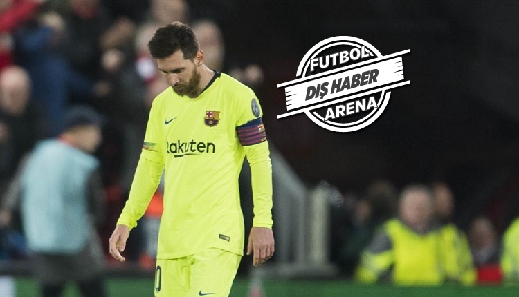 Futbol dünyası bunu da gördü! Messi'ye taraftar protestosu