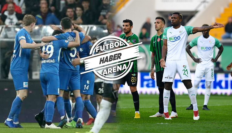 Bursaspor, Erzurumspor ve Akhisarspor küme düştü